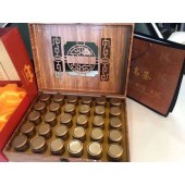 [中西礼遇豪华典范 ］  一盒精装木盒法国原酒进口限量xo+一盒铁观音木盒小罐茶