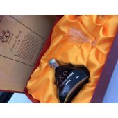[中西礼遇豪华典范 ］一盒精装木盒法国原酒进口王爵xo+一盒中国茗茶高端木盒茶具组合小罐茶
