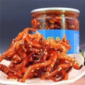 海产品零食 鳗鱼丝含罐170g罐装 零食香辣蜜汁芝麻鳗鱼干海鲜