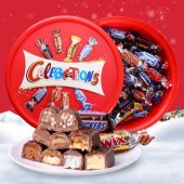 英国进口零食Celebrations玛氏巧克力什锦味夹心糖果年货送礼礼盒