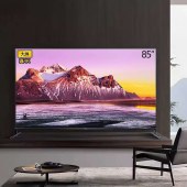 新品】TCL 85X6C 85英寸4K超薄大屏高清人工智能平板液晶电视机