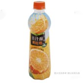 美汁源果粒橙橙汁饮料420ml