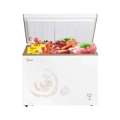 Midea/美的 BD/BC-301KM(E) 顶开 卧式家用商用节能 冷柜冰柜