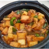 黄焖鸡小份+米+鱼豆腐+饮品
